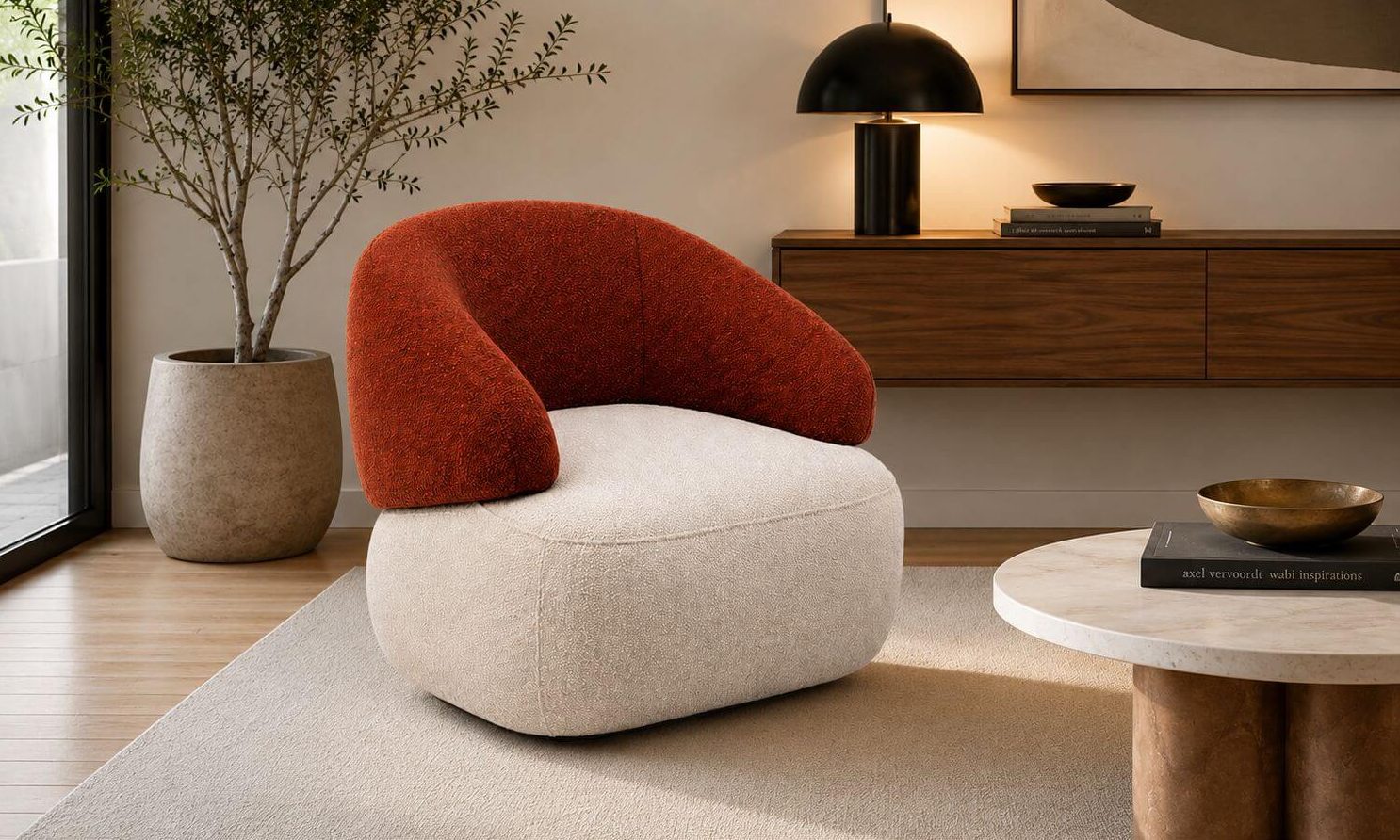 Dubai — estofado Manuflex Design em ambiente