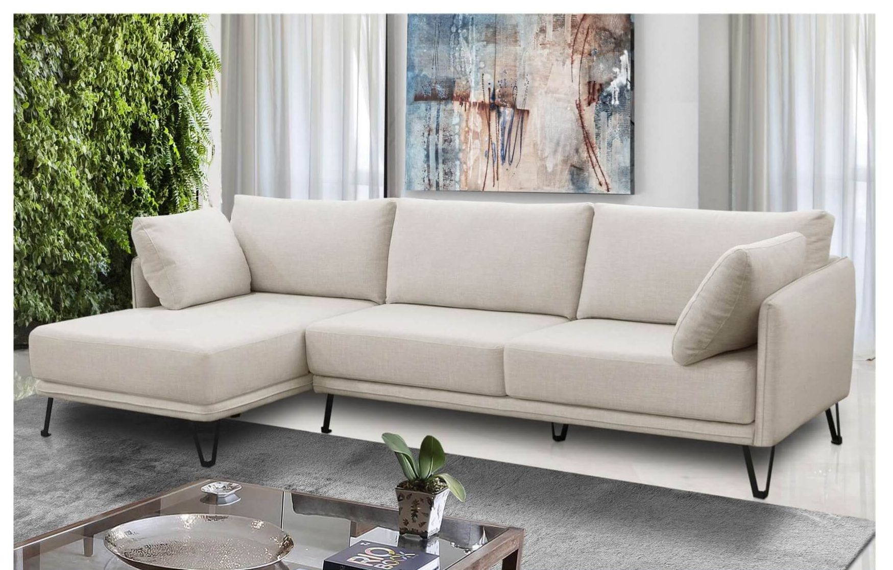 Grécia — estofado Manuflex Design em ambiente