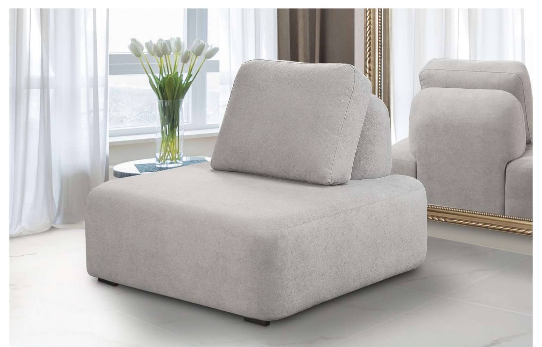 Poltrona Santorini — estofado Manuflex Design em ambiente